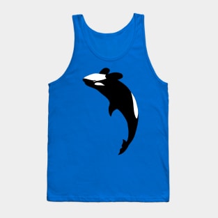 Killer whale diving Tank Top